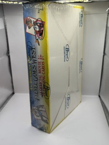 1991 Impel An American Tail Fievel Goes West Trading Card Box - Factory Sealed