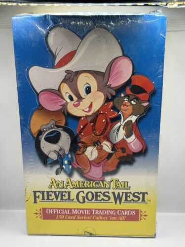 1991 Impel An American Tail Fievel Goes West Trading Card Box - Factory Sealed