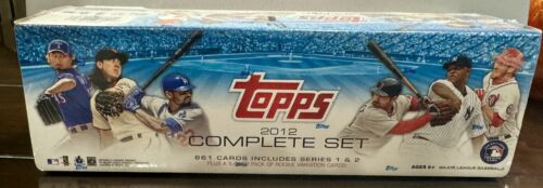 2012 Topps Baseball Complete Set - Factory Sealed