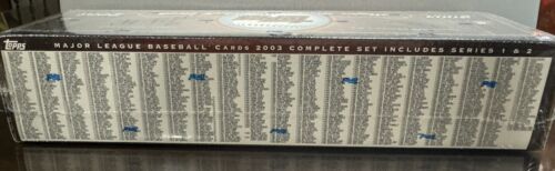 2003 Topps Baseball Complete Set - Factory Sealed