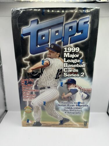 1999 Topps Baseball Series 2 HTA Box - Factory Sealed