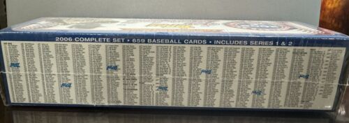 2006 Topps Baseball Complete Set - Factory Sealed