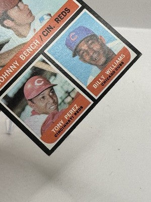 1971 Topps National League RBI Leaders #64 Johnny Bench Cincinnati Reds
