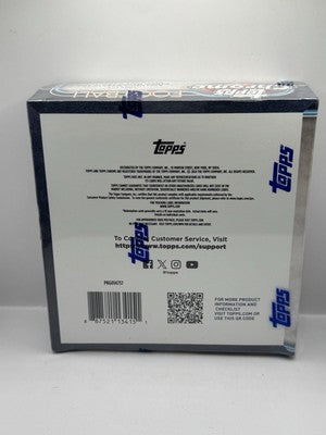 2024 Topps Chrome Football Mega Box - Factory Sealed