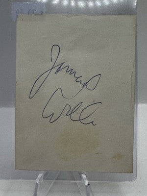 Jamaal Wilkes Autographed Index Card - Los Angeles Lakers - NO COA