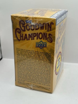 2021 Upper Deck Goodwin Champions Blaster Box - Sealed - Michael Jordan on top