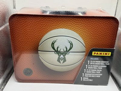 2024 MJH Basketball Collector's Lunch Box Tin - G. Antetokounmpo Factory Sealed
