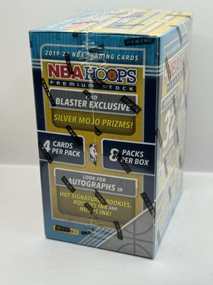 2019-20 Panini NBA Hoops Premium Stock Basketball Blaster Box - Factory Sealed