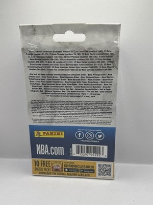 2019-20 Panini Chronicles Basketball Hanger Box - Factory Sealed
