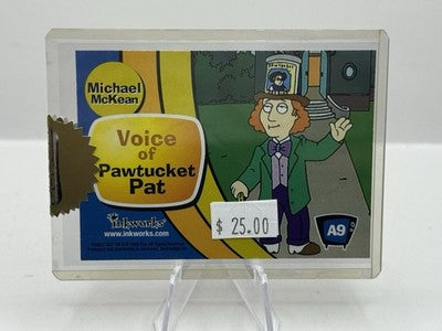 Michael McKean Auto Voice of Pawtucket Pat Family Guy 2006 Inkworks A9