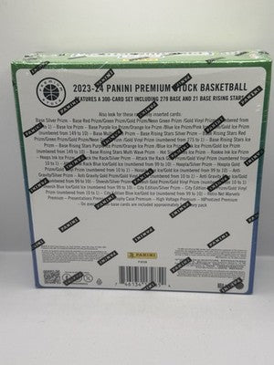 2023-24 Panini Hoops Premium Stock Basketball Mega Box - Factory Sealed