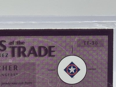 Ivan Rodriguez 4 Color Patch 166/300 2002 Playoff Absolute Tools of Trade #30