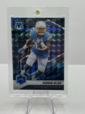 Keenan Allen Genesis Prizm 2021 Panini Mosaic #113 Los Angeles Chargers