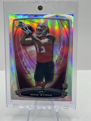 Mike Evans RC Refractor 2014 Bowman Chrome #170 Tampa Bay Buccaneers