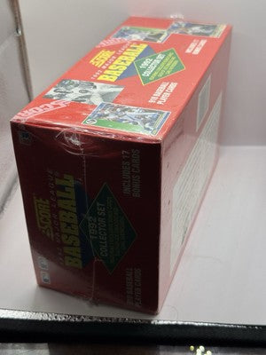 1992 Score Baseball Collector Set Factor Sealed - 910 Cards + 17 Bonus