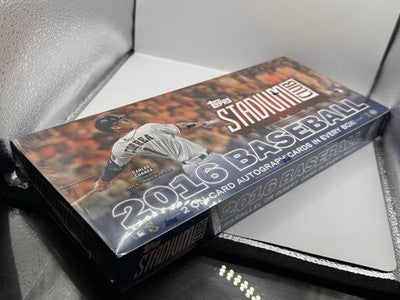 2016 Topps Stadium Club Baseball Hobby Box - Factory Sealed