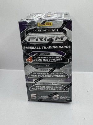 2025 Panini Prizm Baseball Blaster Box - Factory Sealed - Find Blue Ice Prizms