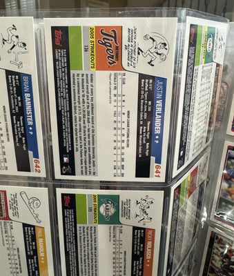 2006 Topps Baseball Series 1 & 2 Complete Set 1-660 (#297 doesn't exist) Binder