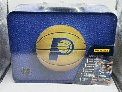 2024 Panini Basketball Collector's Blue Lunchbox - Sealed - Tyrese Haliburton