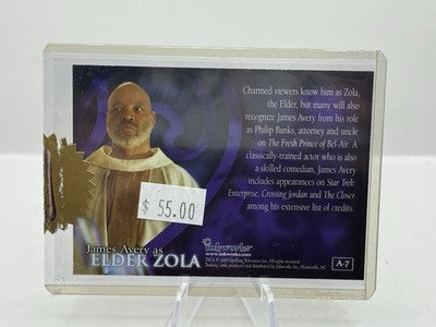 James Avery As Elder Zola Auto 2005 Inkworks Authentic Charmed Conversations
