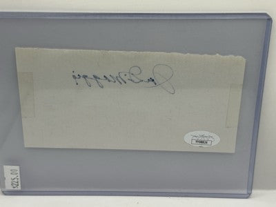 Joe Dimaggio Autographed Paper - JSA COA - Waiting on Letter from JSA