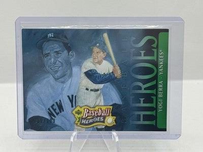 2005 Upper Deck Baseball Heroes Green #100 Yogi Berra New York Yankees 006/199