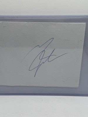 Tracy McGrady Autographed Paper - Houston Rockets - NO COA