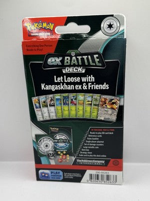 2023 Pokemon ex Battle Deck Hanger Box - Kangaskhan ex on Front