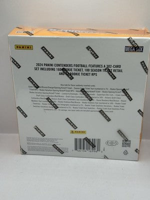 2024 Panini Contenders Football Mega Box - Factory Sealed