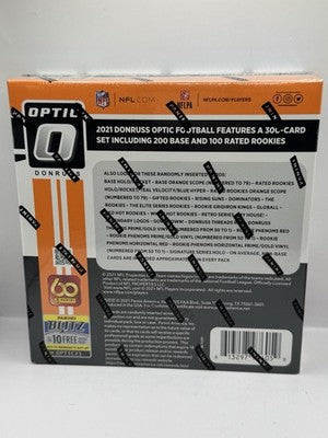 2021 Donruss Optic Football Mega Box - Factory Sealed