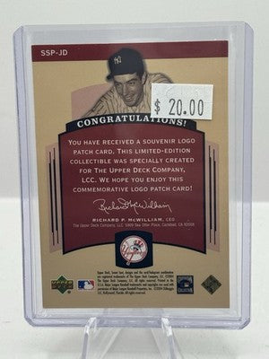 Joe DiMaggio Batting Title Patch 055/150 2004 Upper Deck Sweet Spot Classic