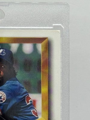 Pedro Martinez Refractor 1994 Topps Finest #362 Montreal Expos - back corner