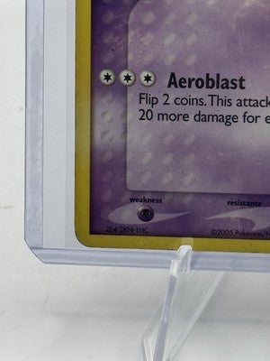 2005 Pokemon Unseen Forces 29/115 Lugia - bends, creases, edge wear