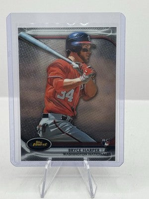 Bryce Harper RC 2012 Topps Finest #73 Washington Nationals
