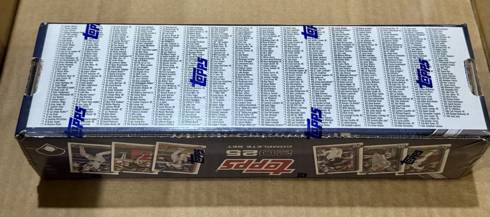2025 Topps Baseball Complete Set Retail Box - Factory Sealed