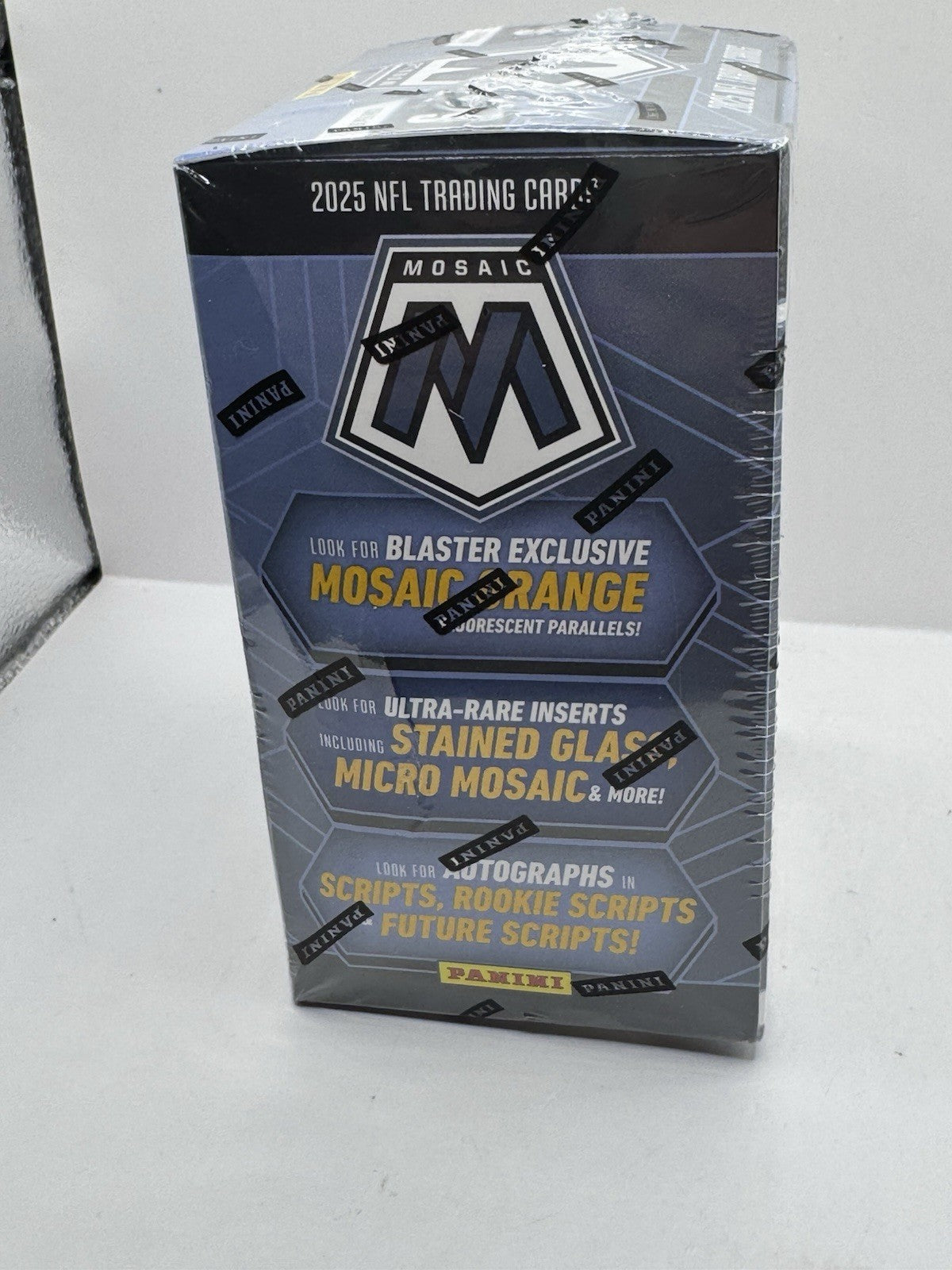 2025 Panini Mosaic Football Blaster Box - Factory Sealed - Find Mosaic Orange