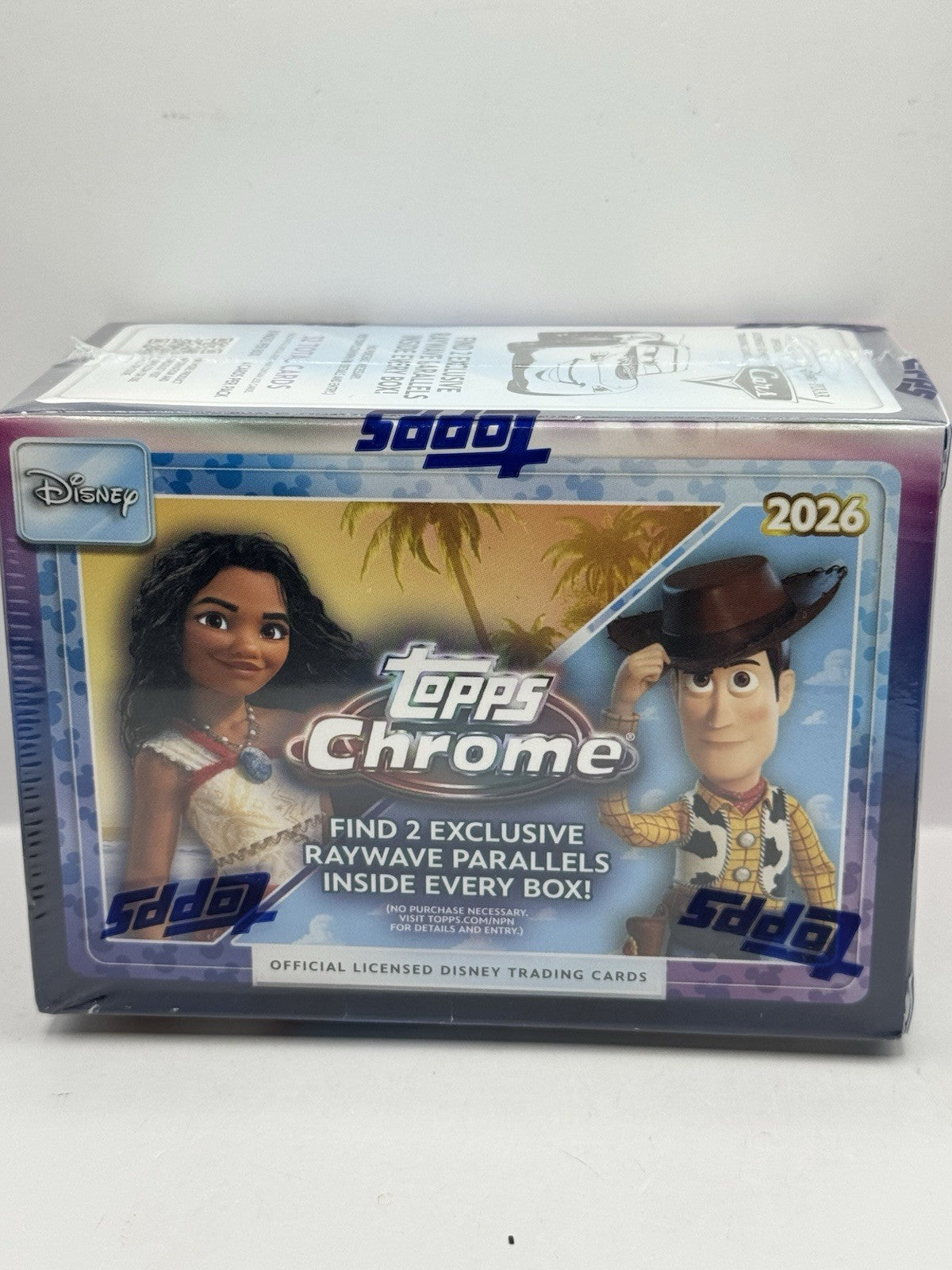 2026 Topps Chrome Disney Blaster Box - Factory Sealed