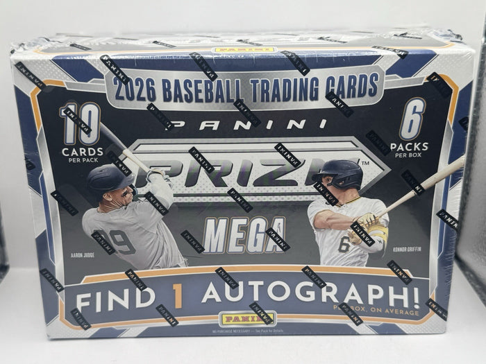 2026 Panini Prizm Baseball Mega Box - Factory Sealed - Find Prizmania - R
