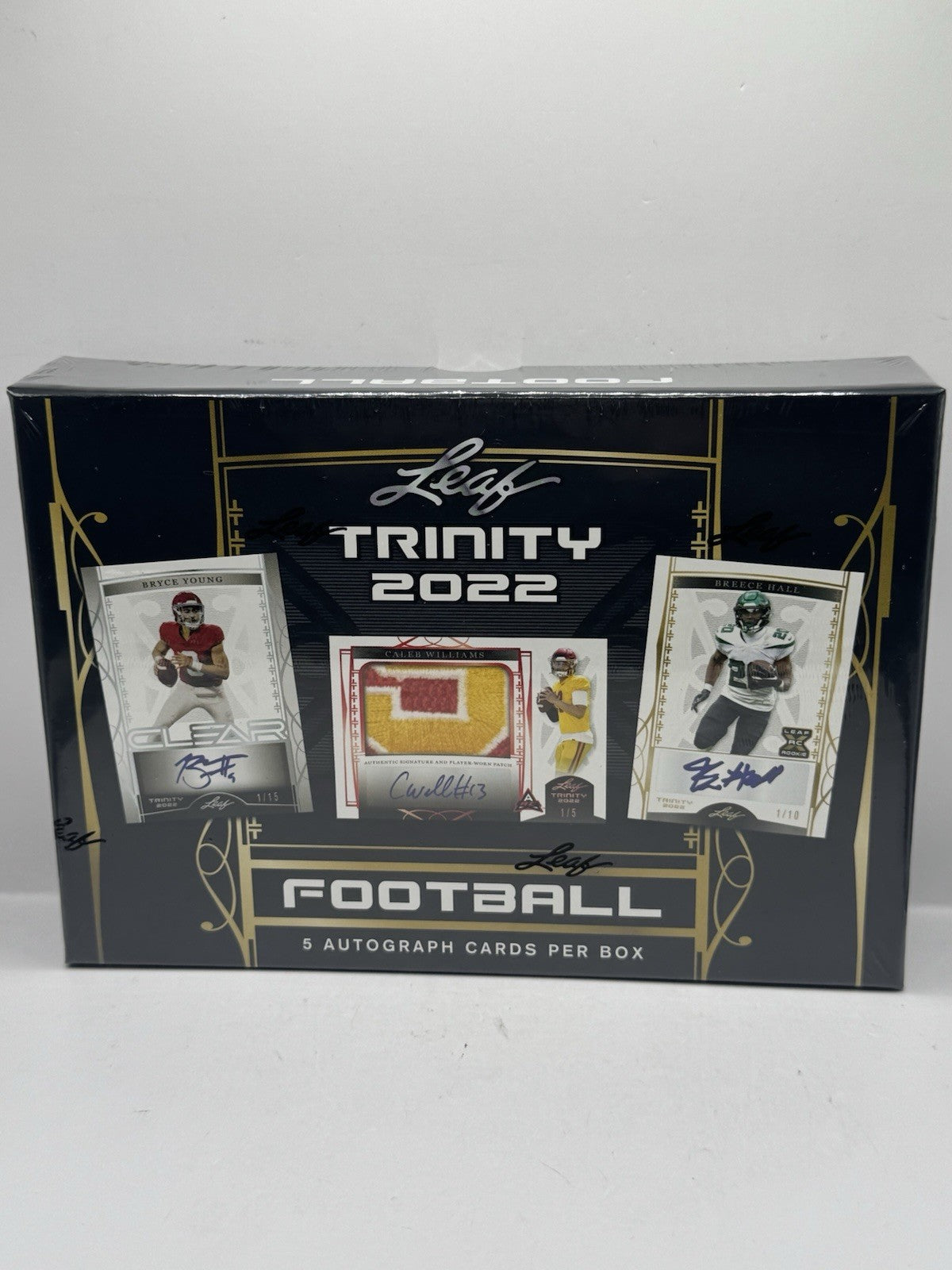 2022 Leaf Trinity Football Box - Factory Sealed