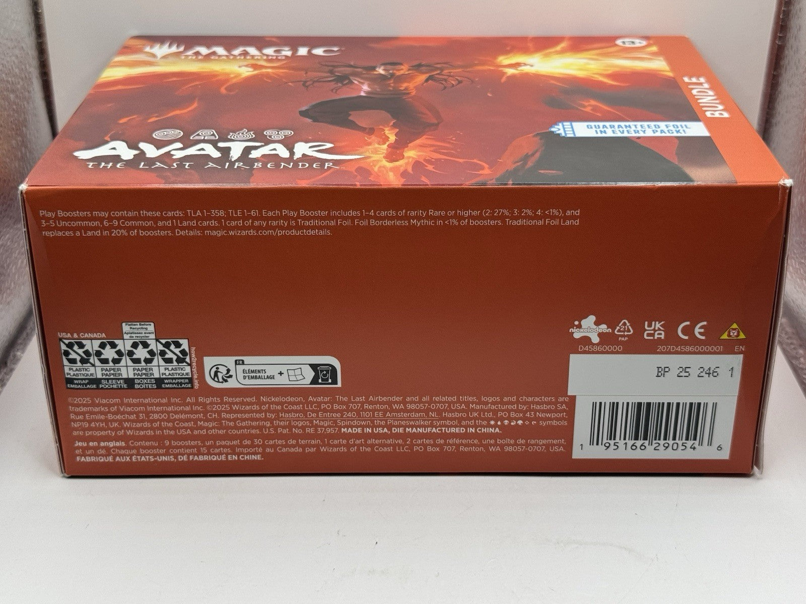 2025 Magic the Gathering Avatar The Last Airbender Bundle Box - Sealed