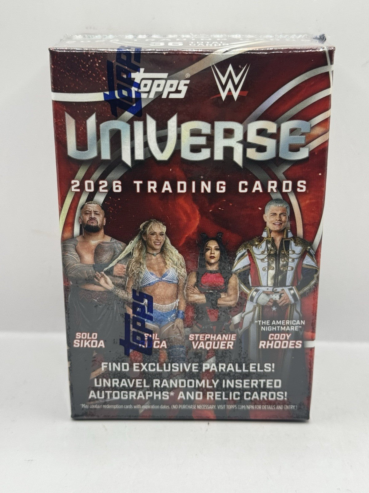 2026 Topps Universe Wrestling Blaster Box - Factory Sealed