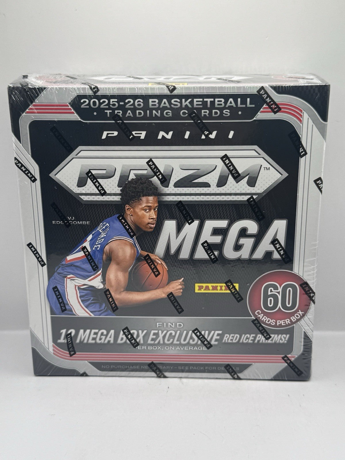 2025-26 Panini Prizm Basketball Mega Box - Factory Sealed - Find Red Ice Prizms