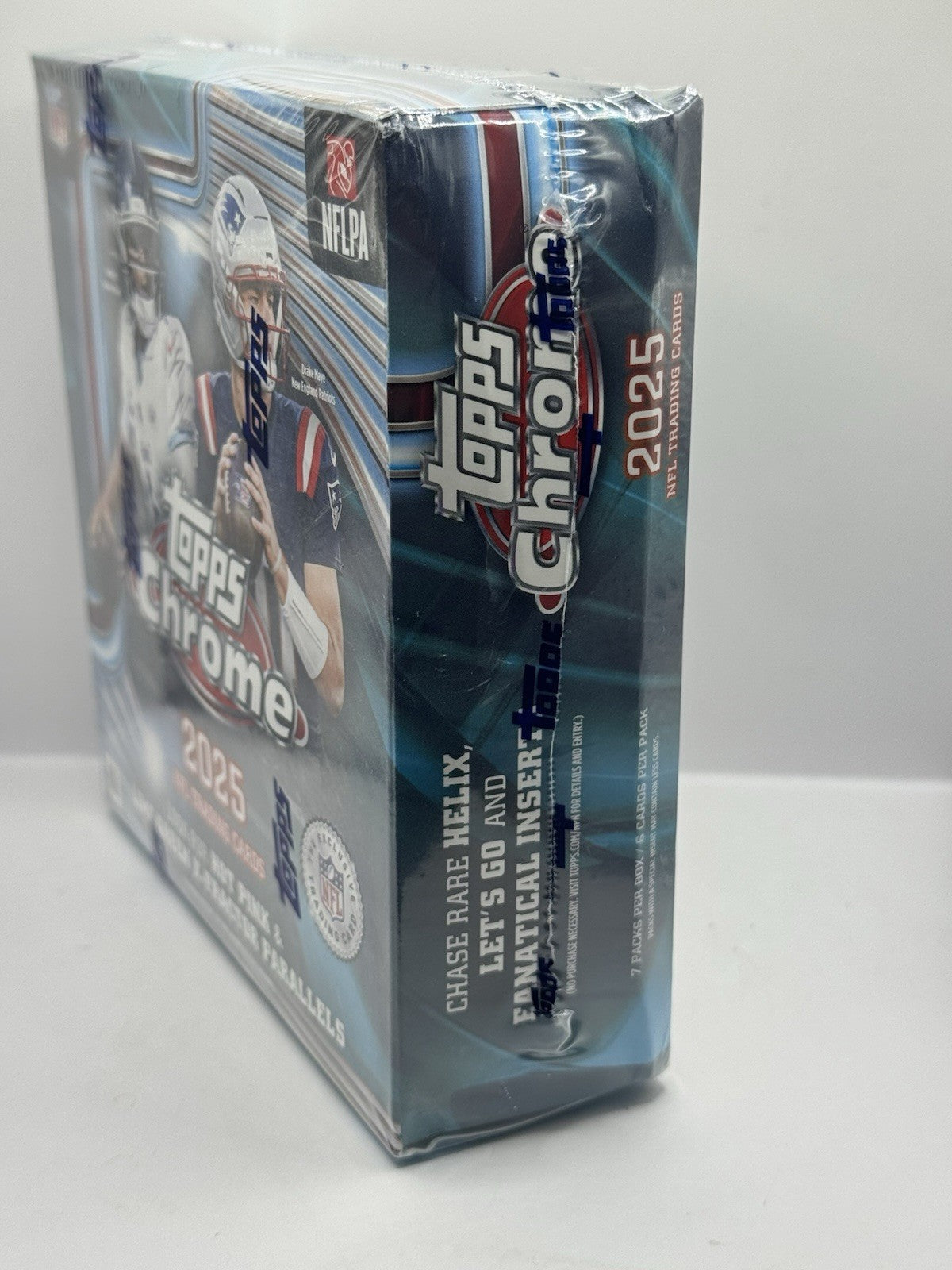 2025 Topps Chrome Football Mega Box - Factory Sealed