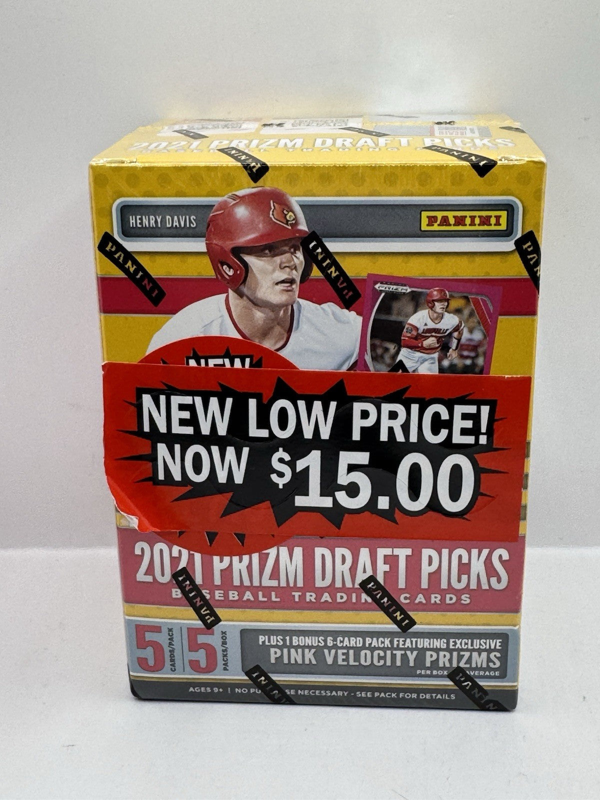 2021 Panini Prizm Draft Picks Baseball Blaster Box - Factory Sealed