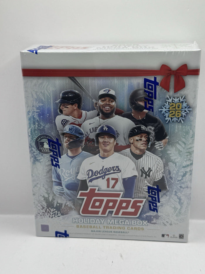 2026 Topps Holiday Baseball Mega Box - Factory Sealed