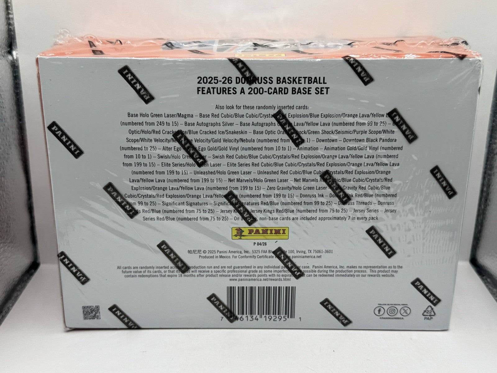 2025-26 Panini Donruss Basketball Mega Box - Factory Sealed - R