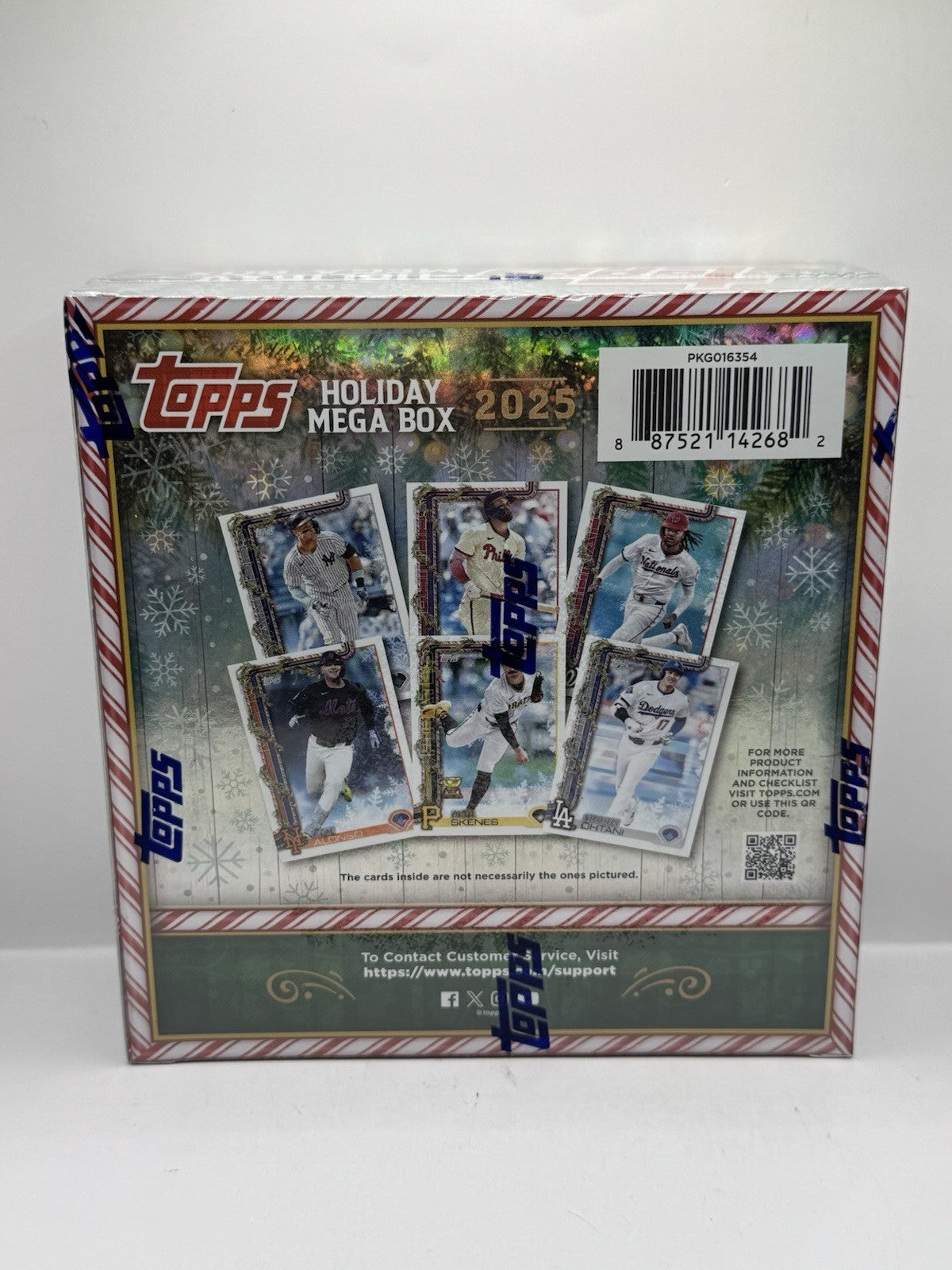 2025 Topps Holiday Mega Baseball Box - Factory Sealed