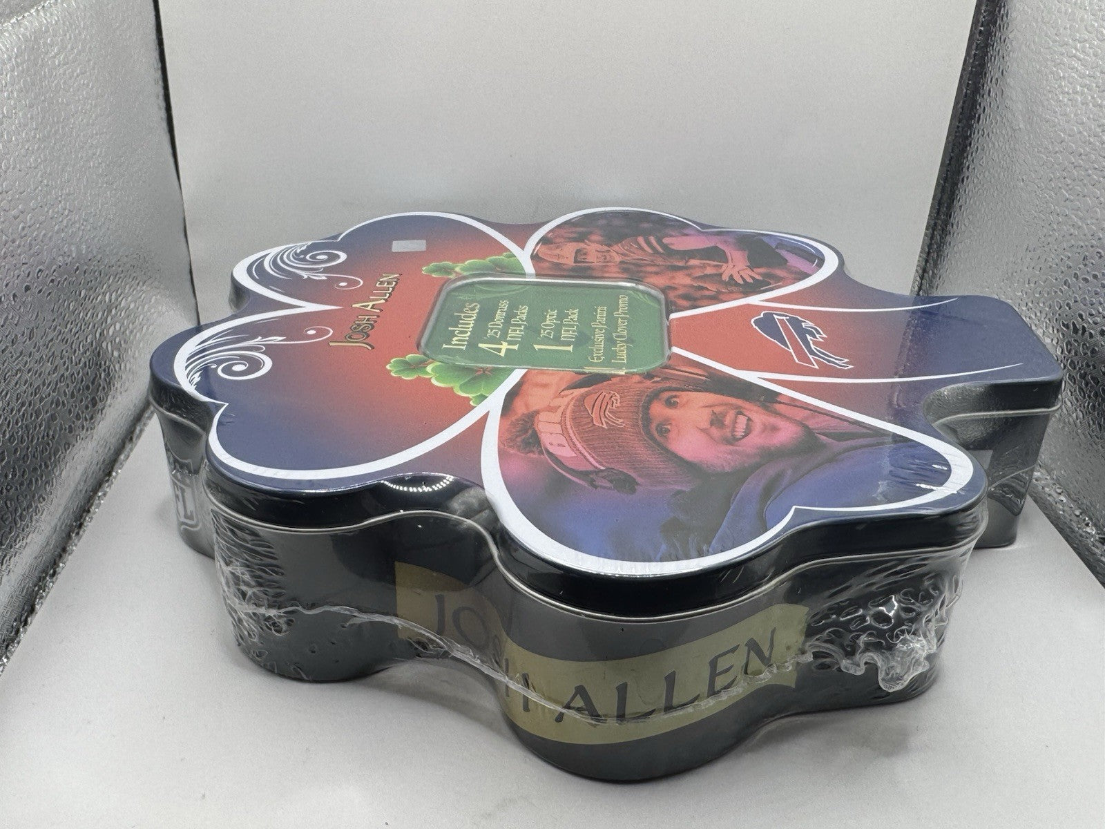 2025 Donruss & Optic Lucky Clover Football Tin - Josh Allen - Sealed