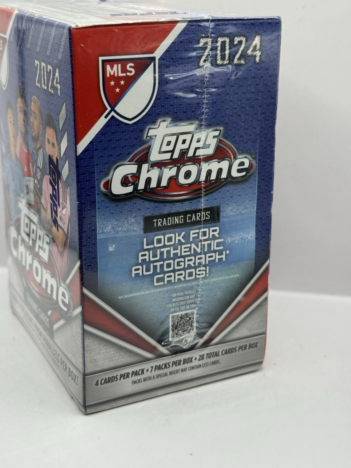 2024 Topps Chrome MLS Soccer Blaster Box - Factory Sealed
