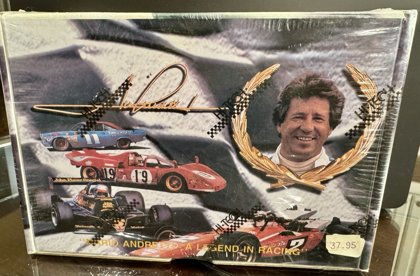 1992 Hi-Tech Mario Andretti A Legend in Racing Box - Factory Sealed